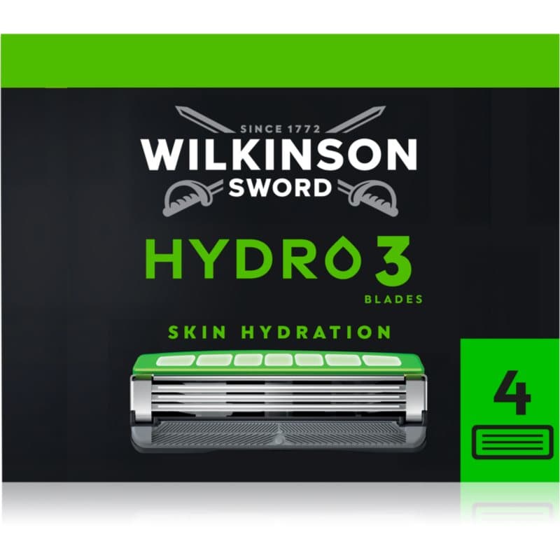 Wilkinson Sword Hydro3 Vervangende Opzetstuk 4 st
