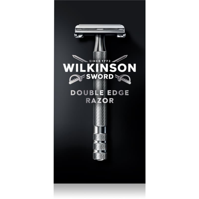 Wilkinson Sword Barber's Style Double Edge Scheerapparaat + Vervangende Messjes 5st.