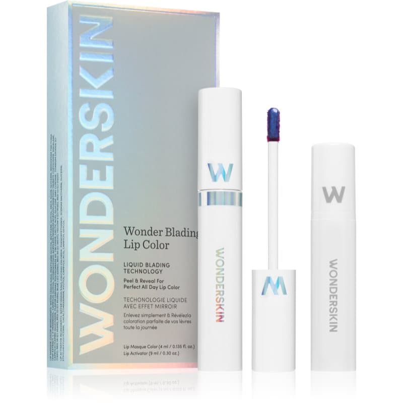 WONDERSKIN Wonder Blading Lip Stain Kit peel-off lippenstift + activator Tint Bella 4 ml