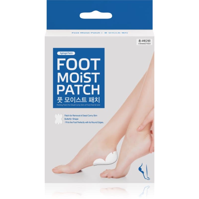 Wooshin Labottach Foot Moist exfoliërende hydrogelpatches voor de hielen 2 paar