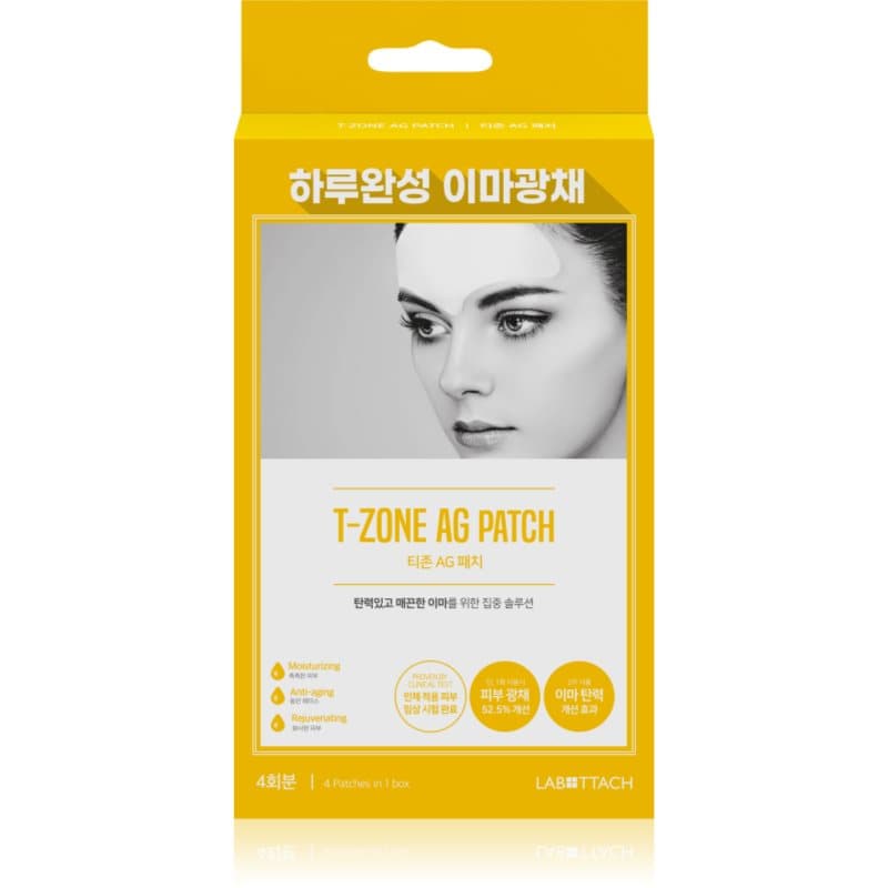 Wooshin Labottach T-Zone Ag Patch hydrogelpatches voor de T-zone 2 paar