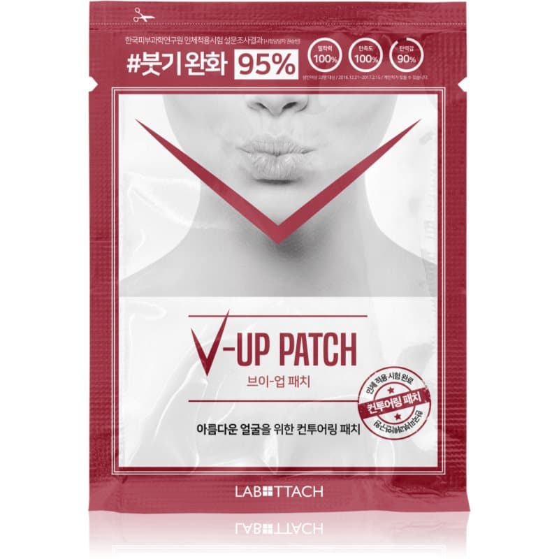 Wooshin Labottach Labottach V-up Patch hydrogelpatches om de kin te verstevigen 2 st