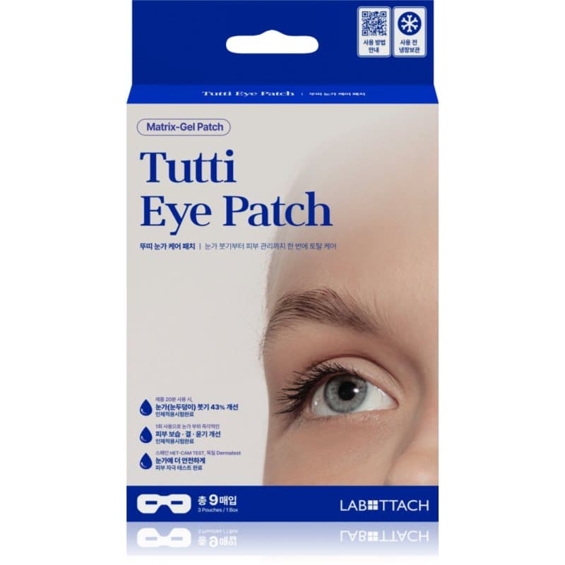 Wooshin Labottach Tutti Eye herstellende hydrogel oogpads 9 st