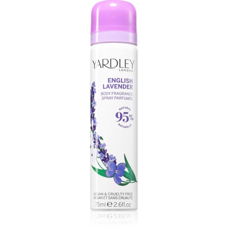 Yardley English Lavender Deodorant Spray voor Vrouwen 75 ml