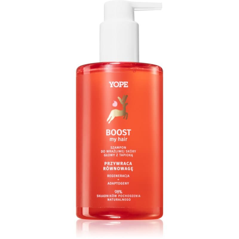 Yope BOOST my hair Shampoo voor Gevoelige en Geirriteerde Hoofdhuid 300 ml