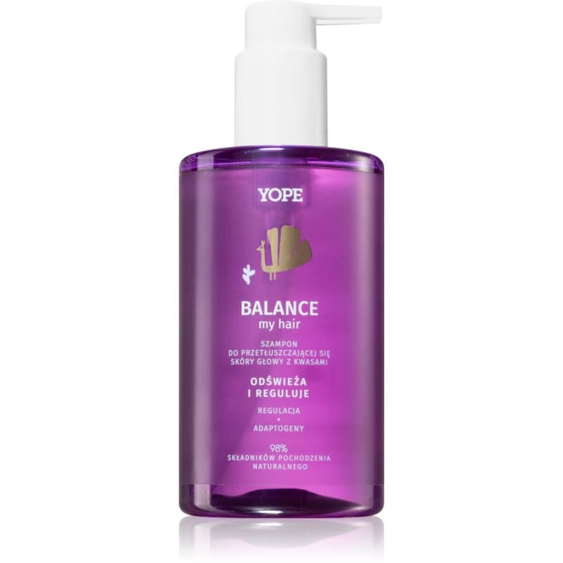 Yope BALANCE my hair Reinigende Shampoo voor Vette Hoofdhuid 300 ml
