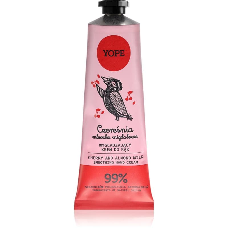 Yope Cherry & Almond Milk Natuurlijke Handcrème 50 ml