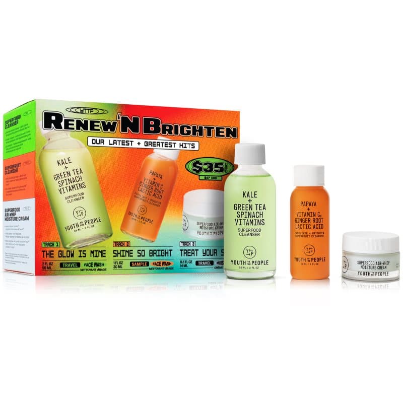 Youth To The People Renew'N Brighten Gift Set