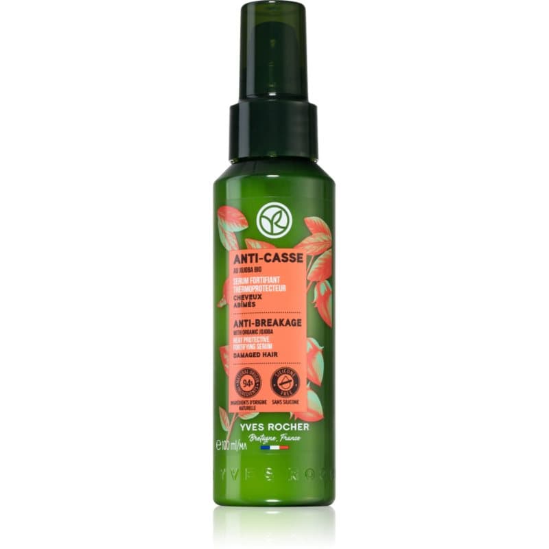Yves Rocher Anti-Casse Versterkende Serum tegen Breekbaar Haar with Organic Jojoba 100 ml