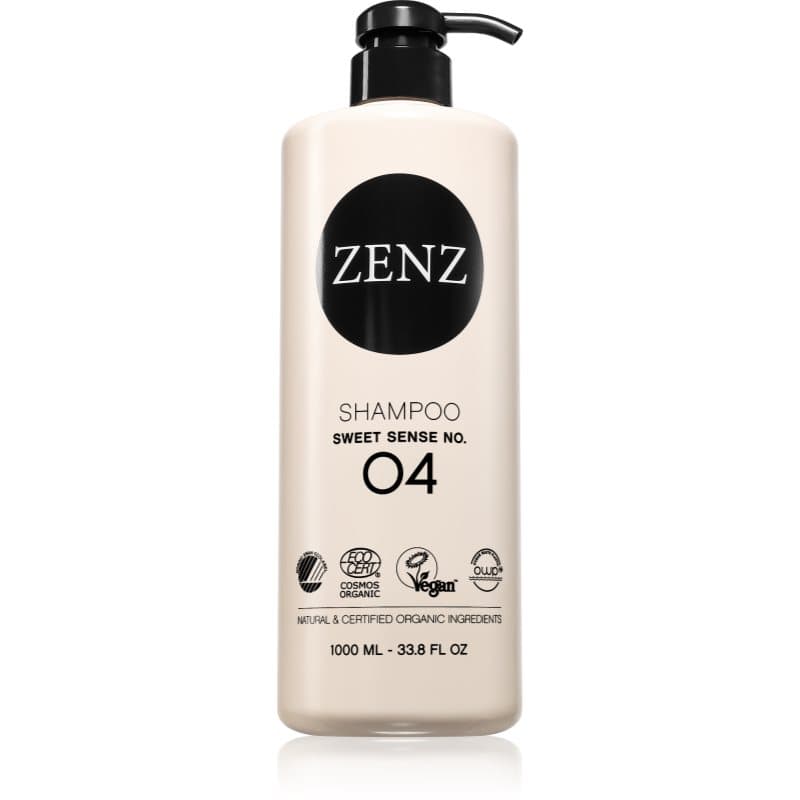 ZENZ Organic Sweet Sense No. 04 Hydraterende Shampoo voor meer volume 1000 ml