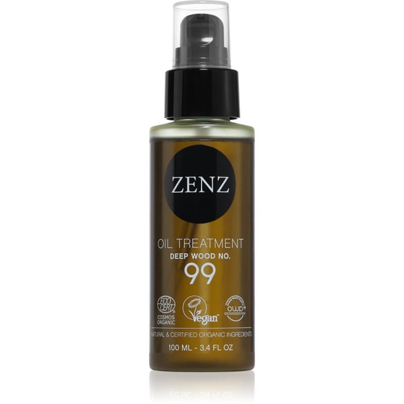 ZENZ Organic Deep Wood No. 99 Olie Verzorging voor Gezicht, Lichaam en Haar 100 ml