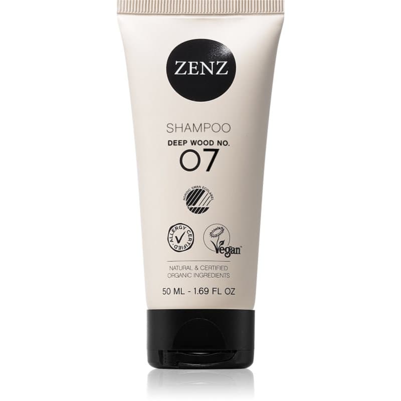 ZENZ Organic Deep Wood No. 07 Versterkende Shampoo voor Gevoelige Hoofdhuid 50 ml