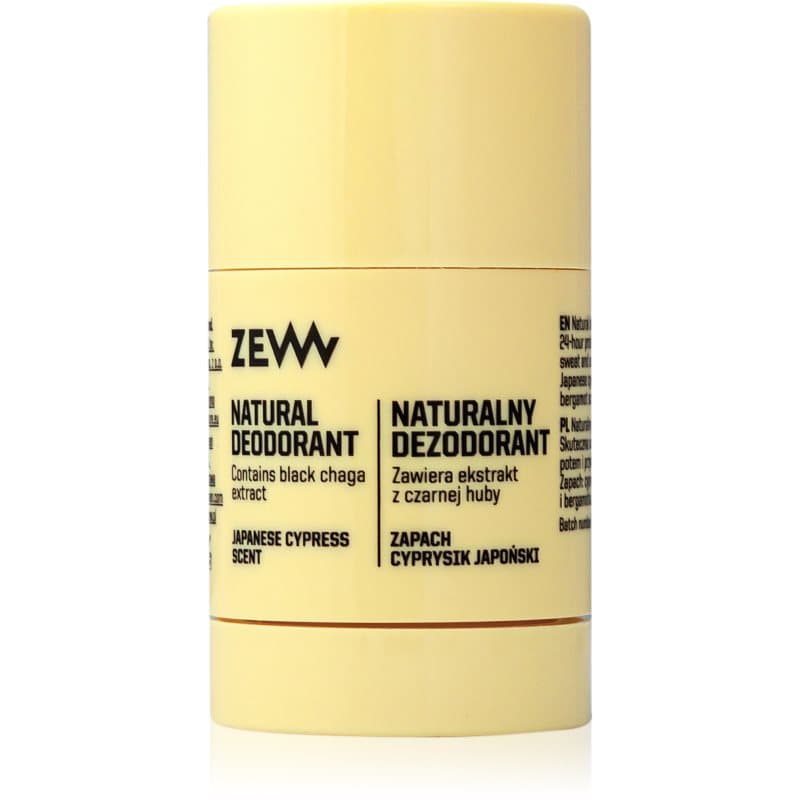 Zew For Men Natural Deodorant Deodorant in Stick 80 ml