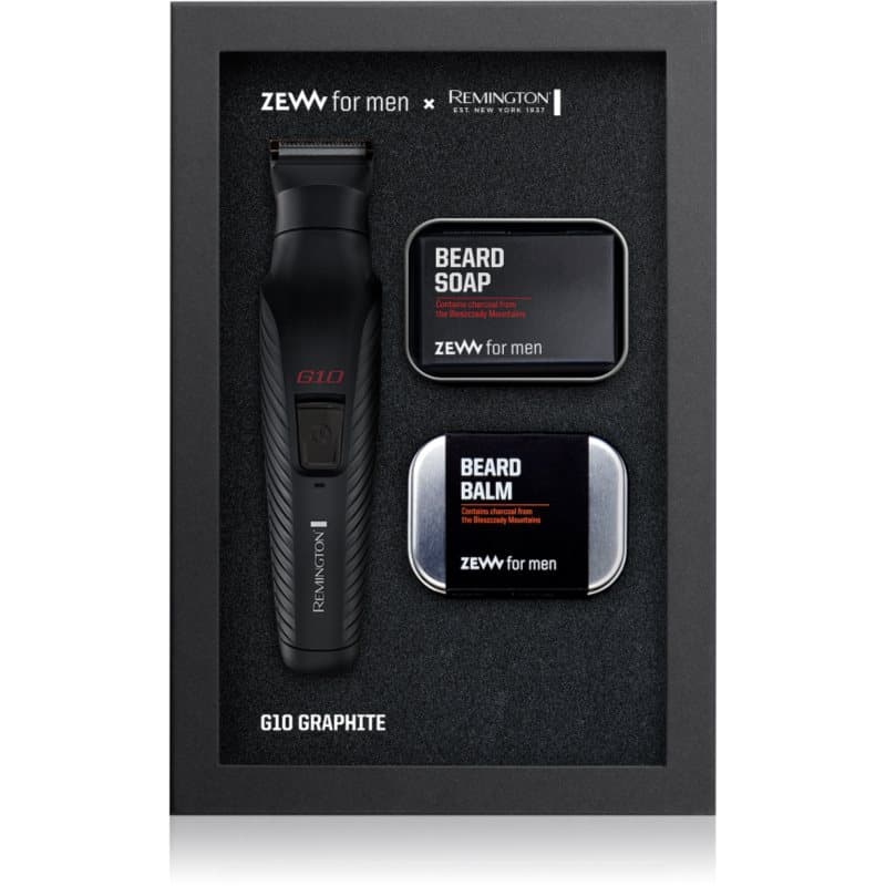 Zew For Men Remington G10 Graphite trimset voor baard en lichaam