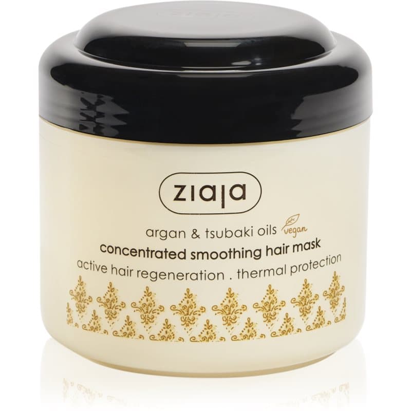 Ziaja Argan Oil Gladmakende Masker  voor Droog en Beschadigd Haar 200 ml