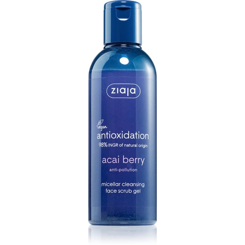 Ziaja Acai Berry Reinigende Micellair Gel met Peeling Effect 200 ml