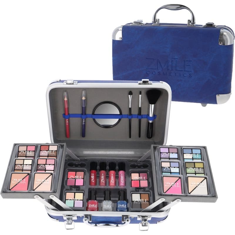 ZMILE COSMETICS Traveller Blue cosmeticakoffertje