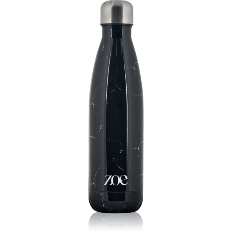 ZOE Stainless Steel Insulated Water Bottle roestvrijstalen drinkfles kleur Black 500 ml
