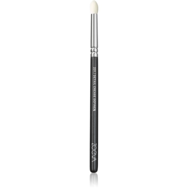 ZOEVA 231 Detail Crease Definer Ronde, Puntige Penseel voor Oogschaduw 1 st