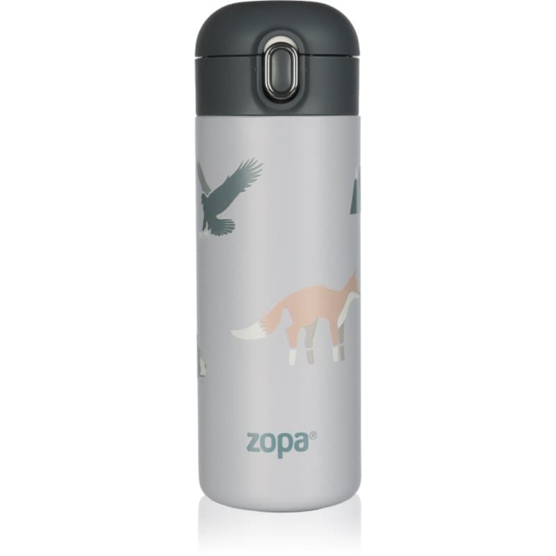 Zopa Thermo Bottle with Drinking Spout thermos met rietje Mountains 400 ml
