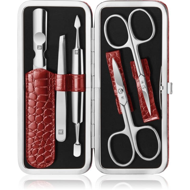 Zwilling Classic Inox Manicure Set Red
