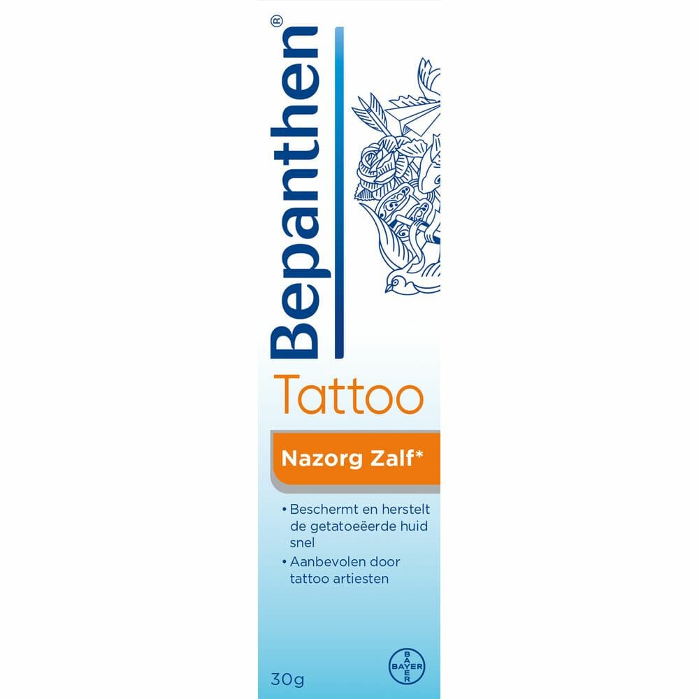 3x Bepanthen Tattoo Nazorg Zalf 30 gr