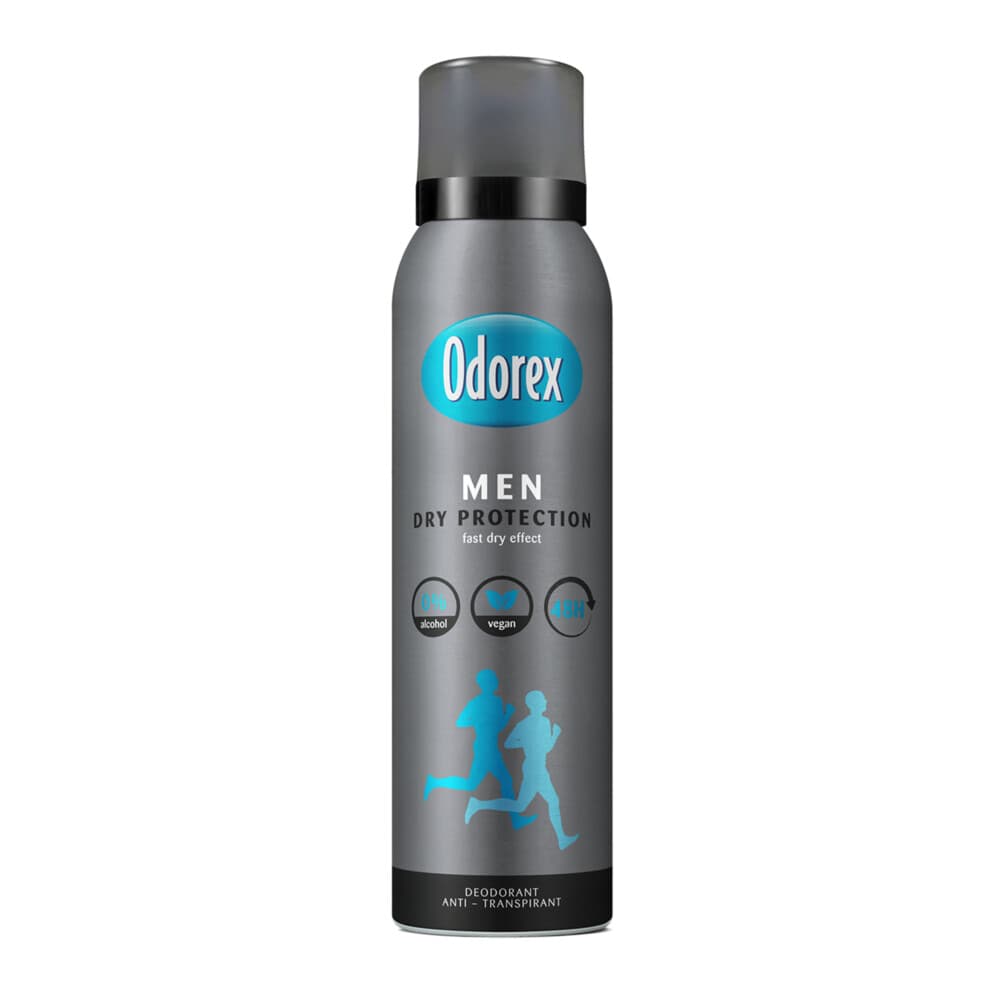 3x Odorex Deodorant Spray For Men Dry Protection 150 ml
