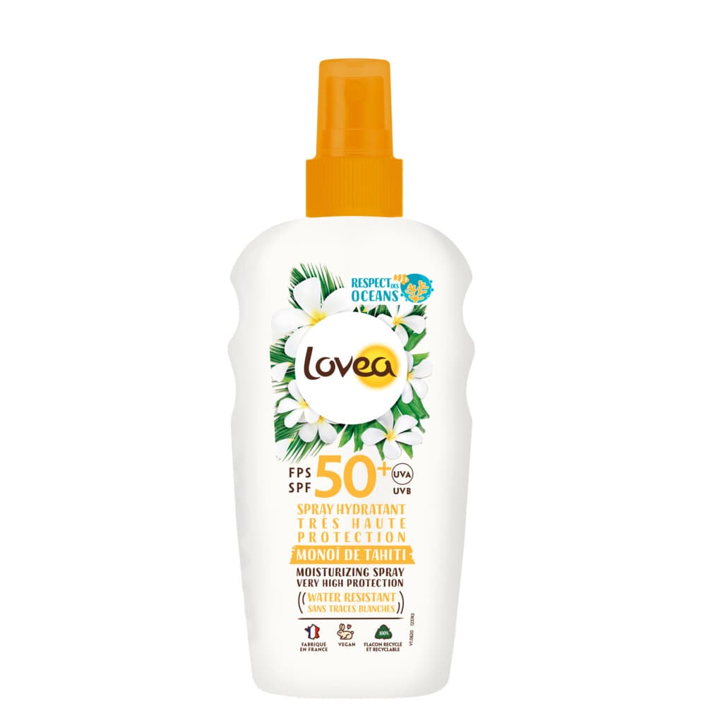 2e halve prijs: Lovea Sun Zonnebrand Spray SPF 50+ 150 ml