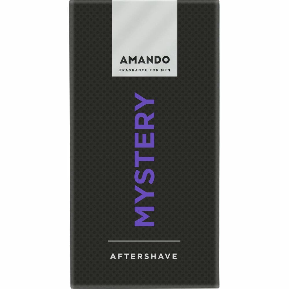 3x Amando Mystery Aftershave 50 ml