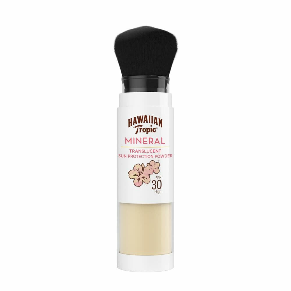 2x Hawaiian Tropic Mineral Powder Brush SPF 30 4,25 gr