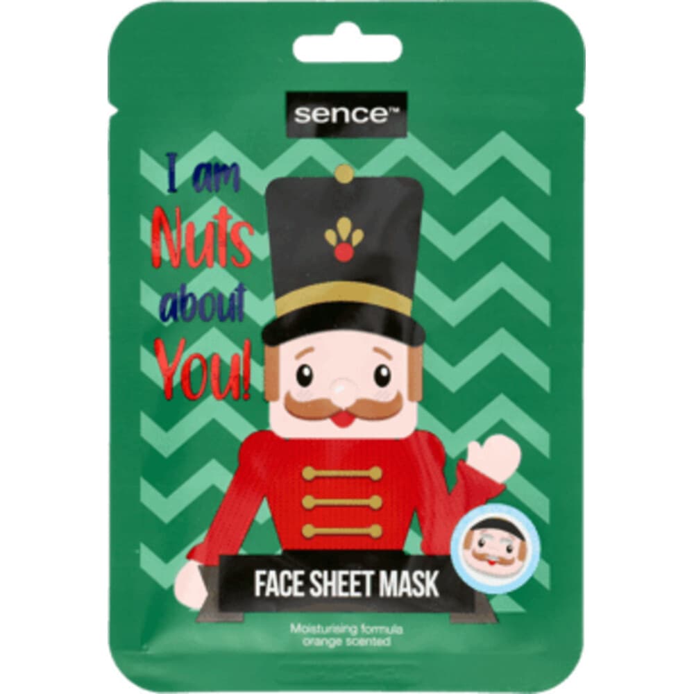 3x Sence Sheet Gezichtsmasker Nutcracker 23 ml