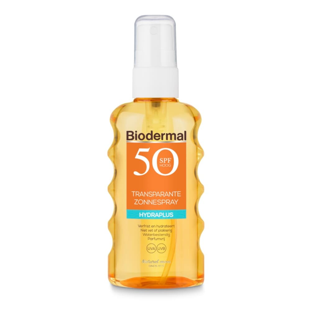 1+1 gratis: Biodermal Zonnespray Transparant SPF 50+ 175 ml