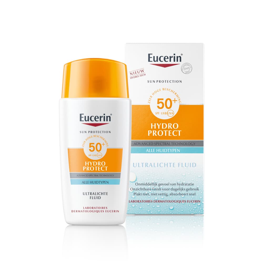 2x Eucerin Sun Hydro Protect Ultralichte Fluid SPF 50+ 50 ml
