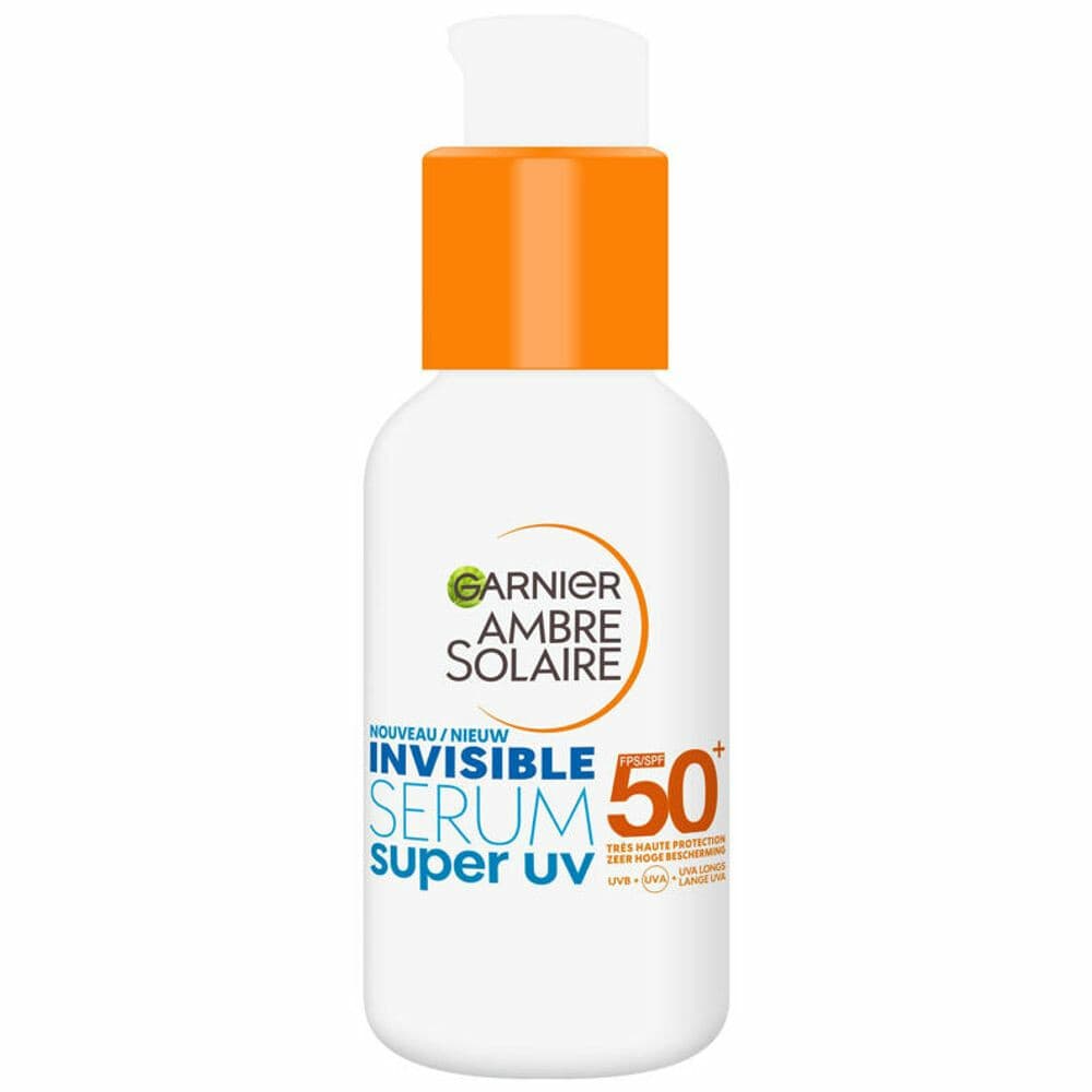1+1 gratis: Garnier Ambre Solaire Face Super UV Invisible Serum SPF 50+ 30 ml