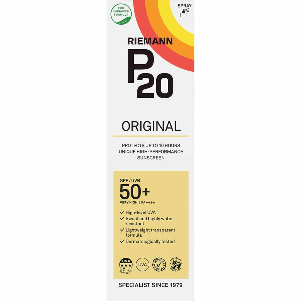 2x P20 Original SPF 50+ Spray 85 ml