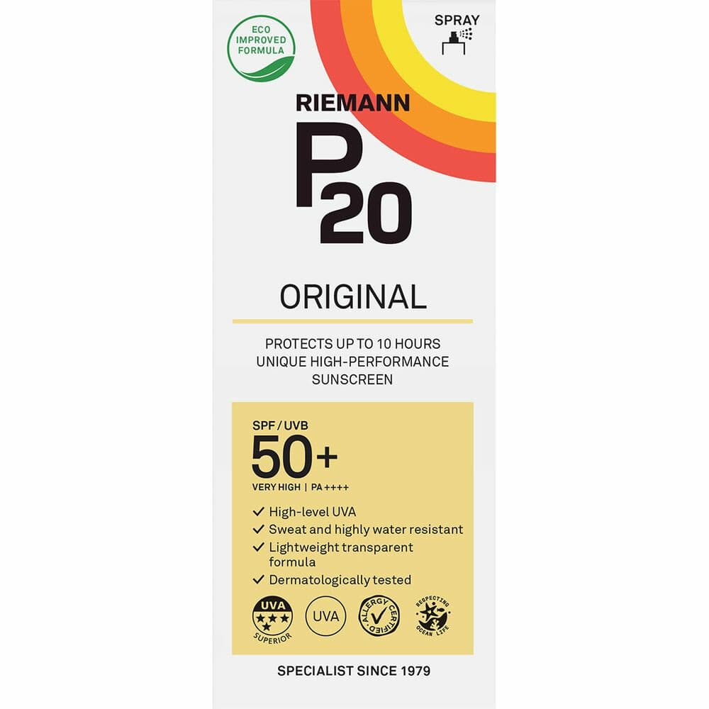2x P20 Original SPF 50+ Spray 175 ml