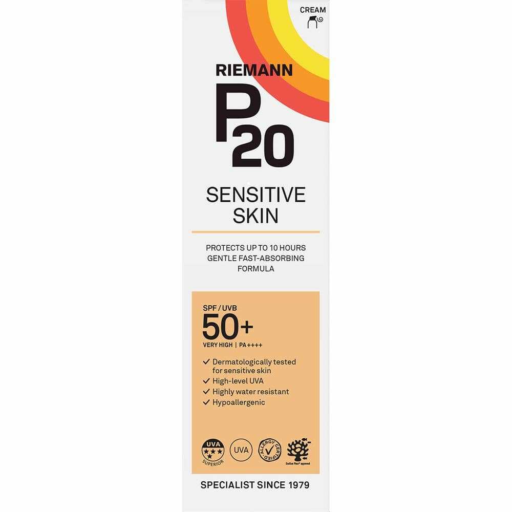 2x P20 Sensitive SPF 50+ Lotion 100 ml