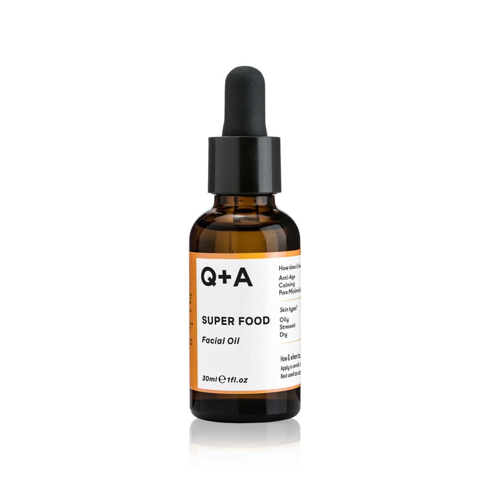 3x Q+A Superfood Gezichtsolie 30 ml