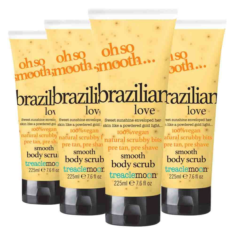 4x Treaclemoon Brazilian Love Bodyscrub 225 ml