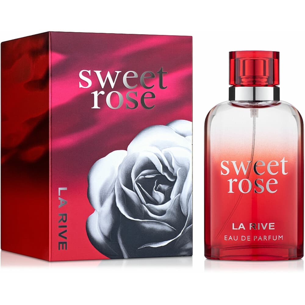 3x La Rive Sweet Rose Eau de Parfum 90 ml