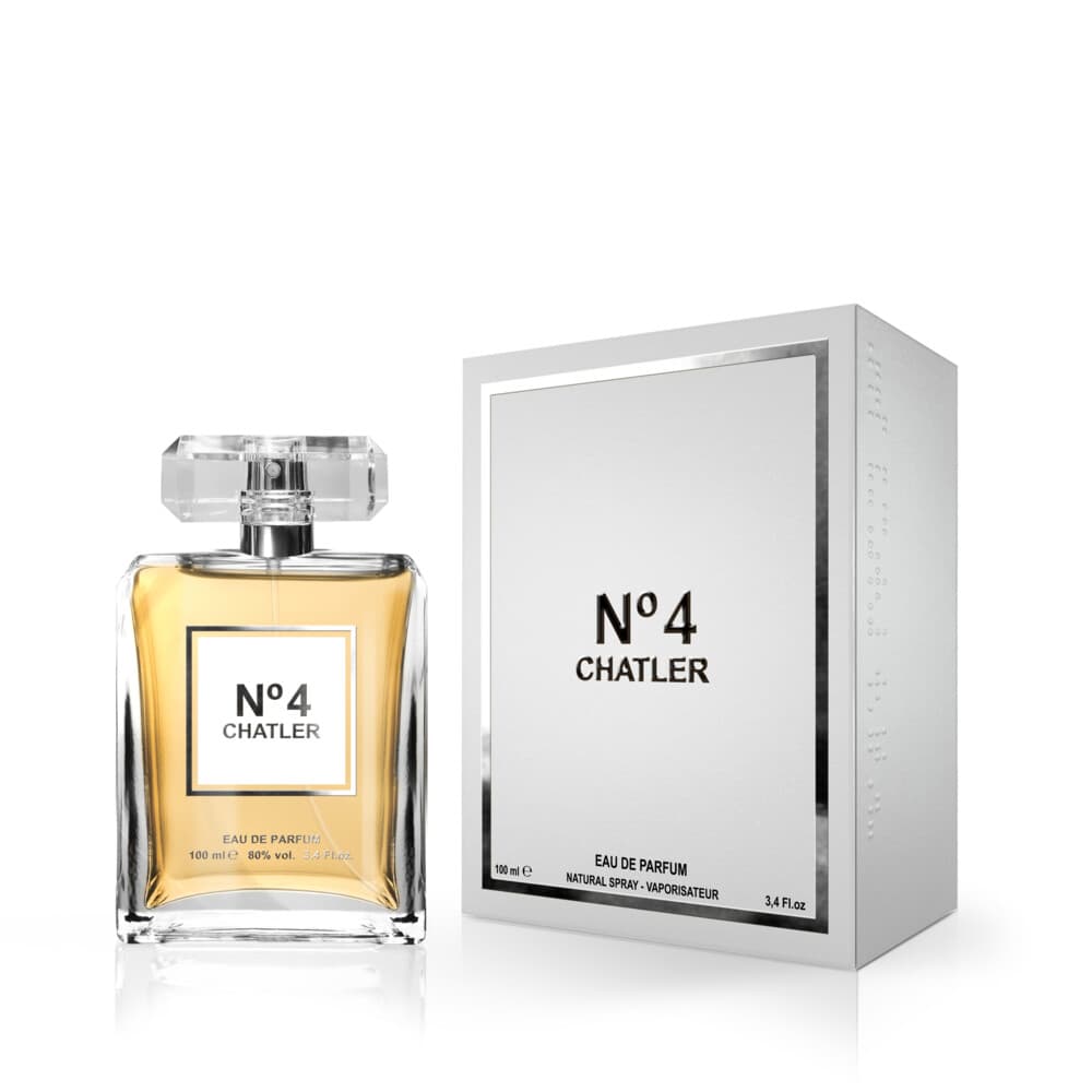 3x Chatler N4 Eau de Parfum 100 ml