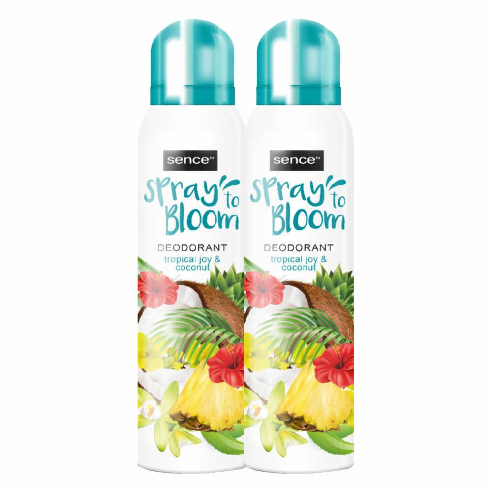 2x Sence Deodorant Tropical Joy & Coconut 150 ml
