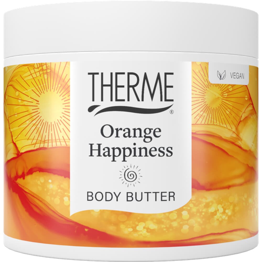 1+1 gratis: Therme Body Butter Orange Happiness 225 gr