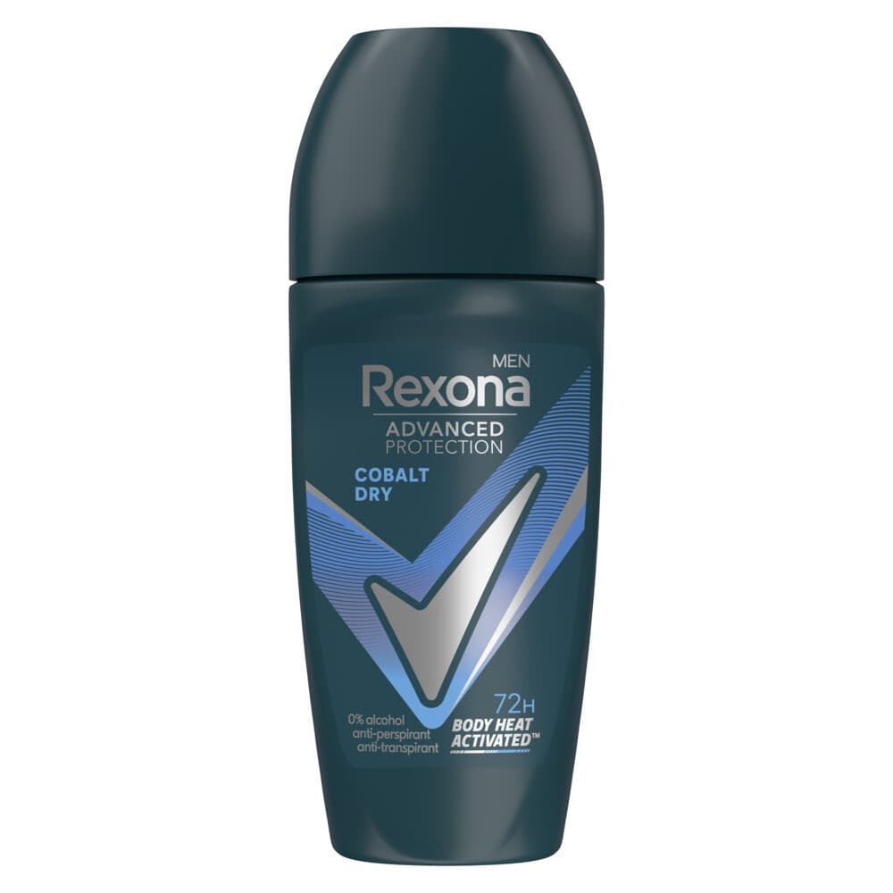 2+2 gratis: Rexona Men Deodorant Roller Advanced Protection Dry Cobalt 50 ml