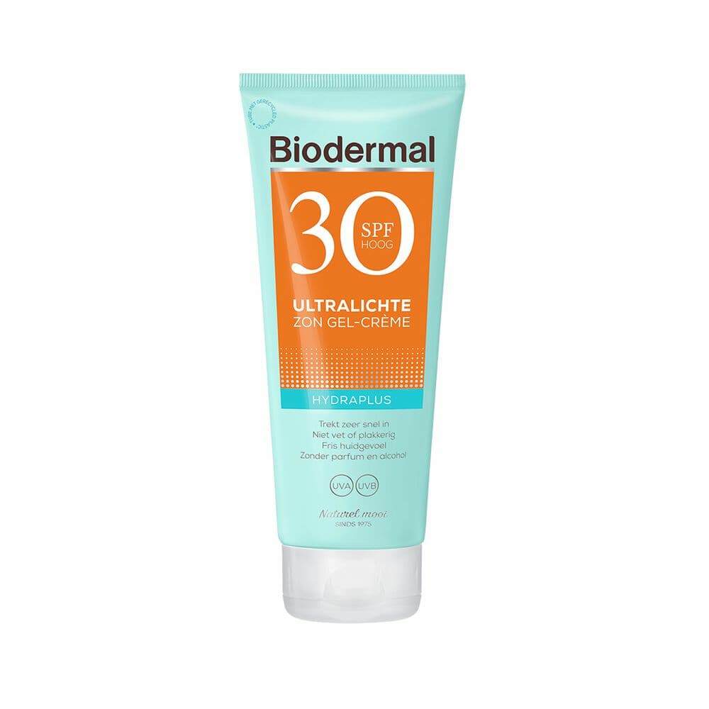 1+1 gratis: Biodermal Sun Body Gel Cream SPF 30 200 ml