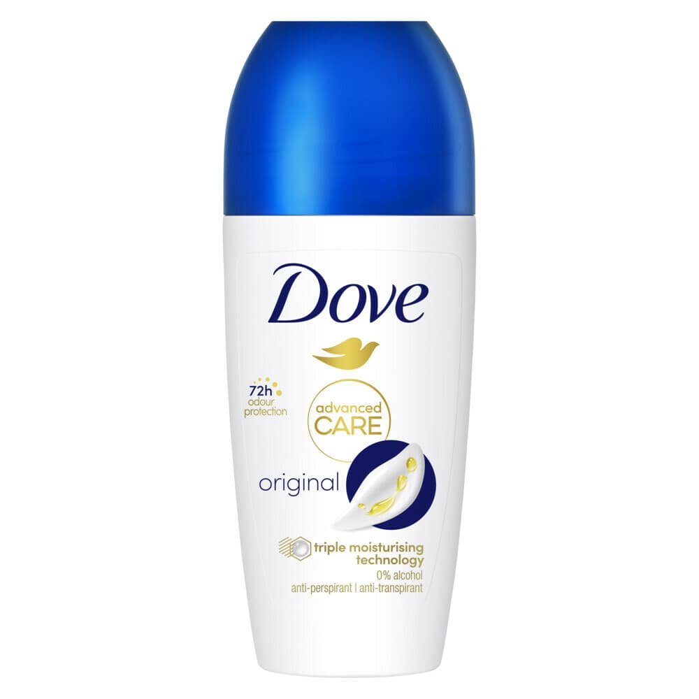 2+2 gratis: Dove Deodorant Roller Original 50 ml
