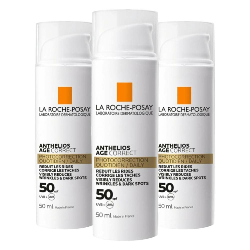 3x La Roche Posay Anthelios Age Correct SPF 50+ 50 ml