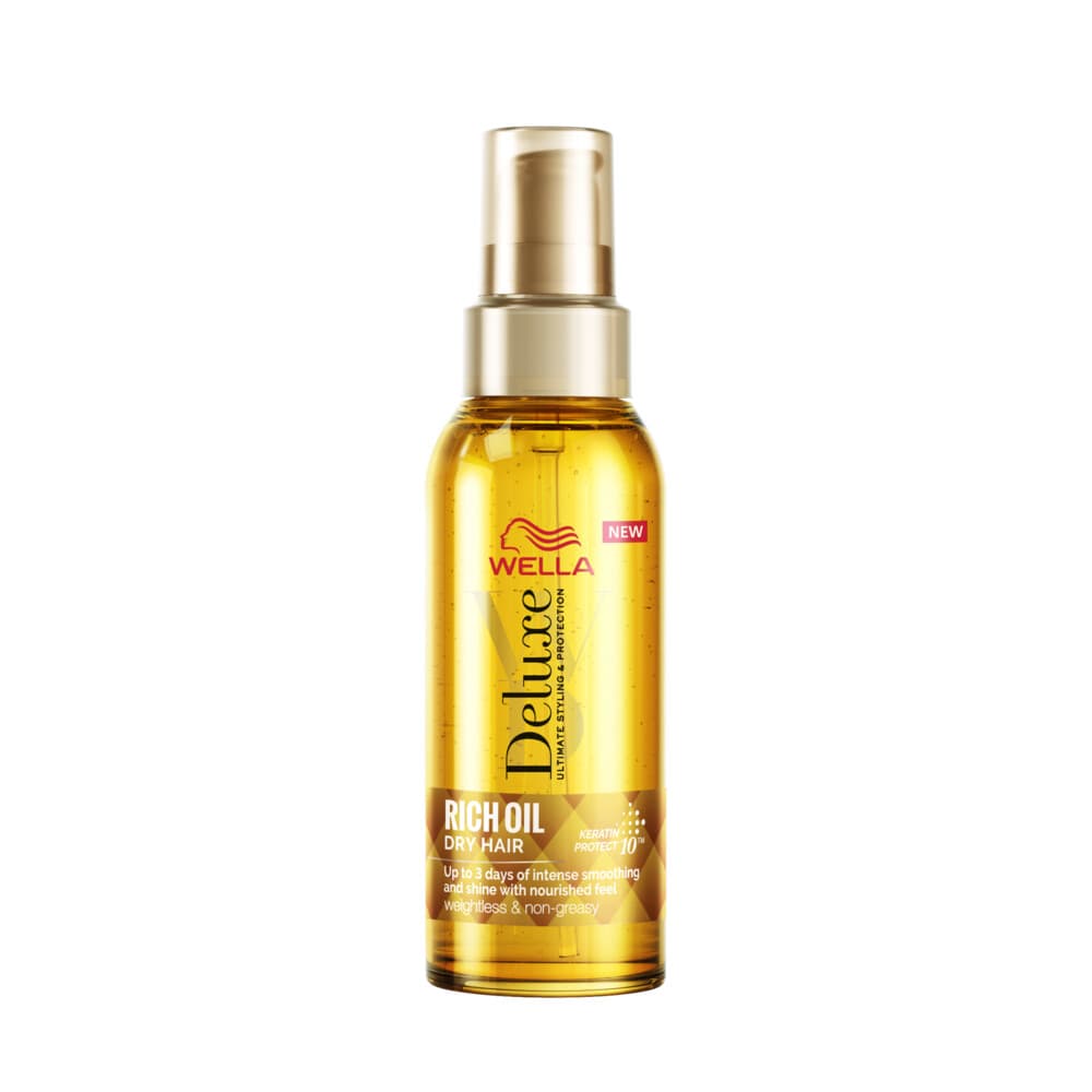 3x Wella Deluxe Oil Rich 100 ml