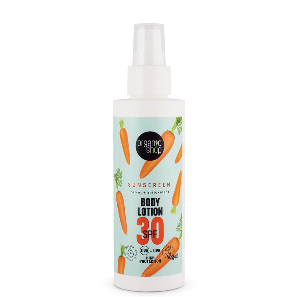 1+1 gratis: Organic Shop Zonnebrandcréme SPF 30 150 ml