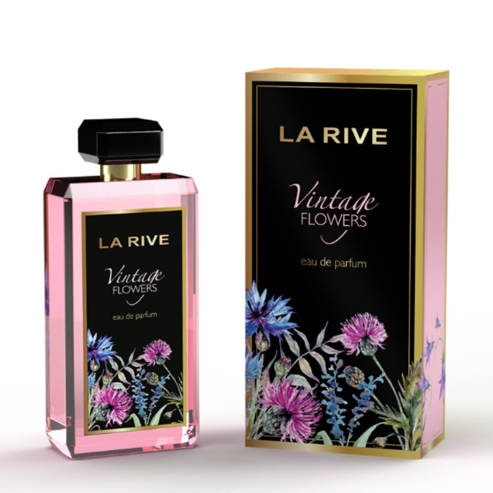 3x La Rive Vintage Flowers Eau de Parfum 90 ml